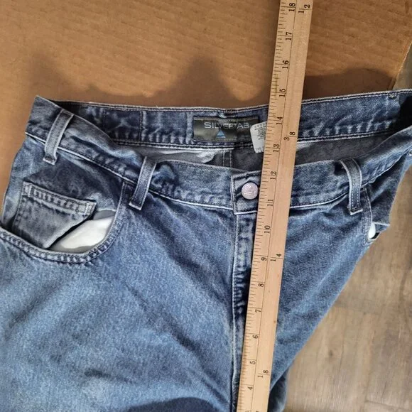 SILVERTAB LEVI'S Men's Jeans SZ 38x34 Y2K VINTAGE Baggy Fit *READ